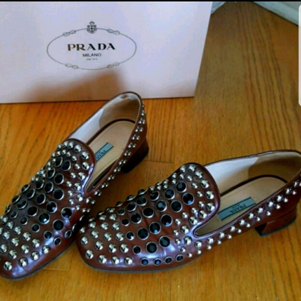 Authentic Prada Studded Shoes🛍